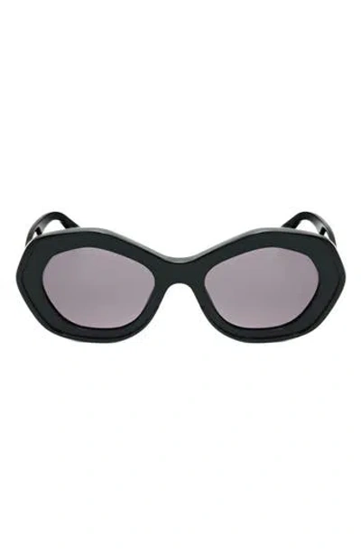 Marni 54mm Round Sunglasses In Black