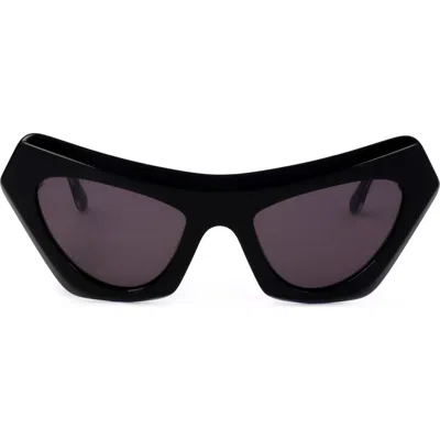 Marni 56mm Cat Eye Sunglasses In Black