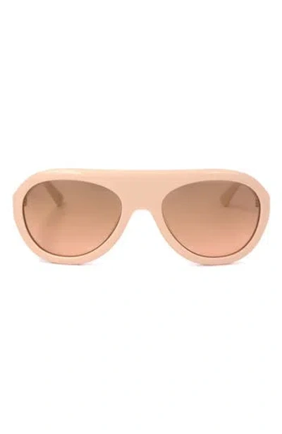 Marni 57mm Aviator Sunglasses