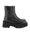 Marni Zip Booties In Black