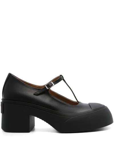 Marni Black T-bar Mary Jane Pablo Heels