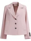 Marni A-line Jacket In Pink