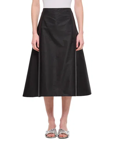 Marni A-line Midi Skirt In Black