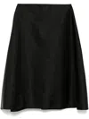 Marni A-line Midi Skirt In Black
