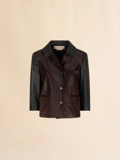 MARNI MARNI ABBIGLIAMENTO PELLE DONNA - GIACCA