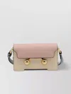 Marni Pink And Multicolor Leather Shoulder Bag
