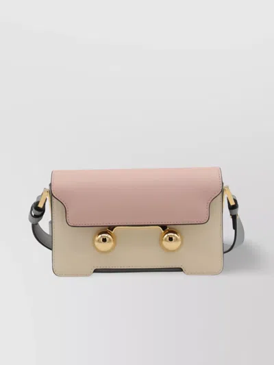 MARNI ADJUSTABLE BLOCK STRAP STRUCTURED BAG