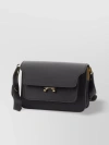 Marni Black Leather Trunk Shoulder Bag