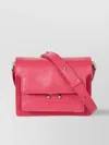 Marni Adjustable Strap Front Pocket Messenger Bags