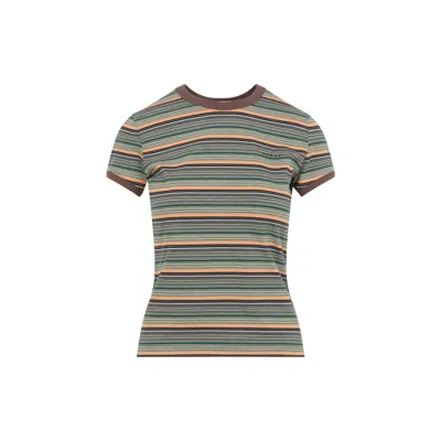 Marni Alkekengi Cotton T-shirt In Green