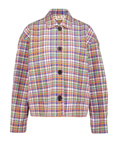 Marni Alkekengi Jacket In Pink