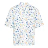 Marni Floral Print Shirt In Beige