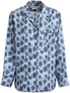 Marni All-over-print Shirt In Blue