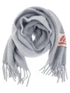 Marni Alpaca Iris Scarf In Light Blue