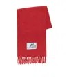 Marni Fringed Scarf In Red