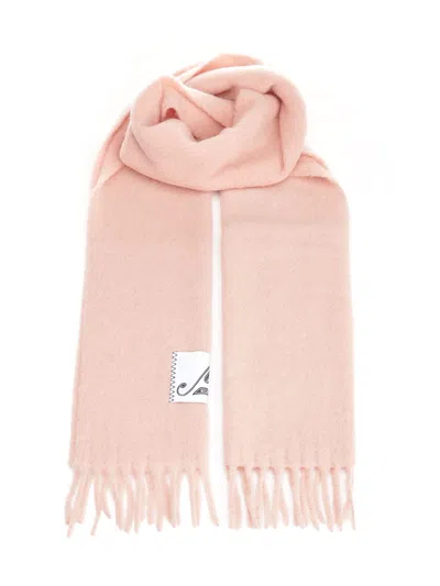 Marni Alpaca Scarf Scarves And Foulards Rose In Pink
