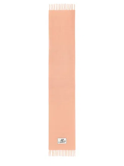 Marni Alpaca Woven Scarf In Pink