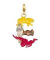 Marni Layered-animal Charm In Multi