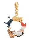 Marni Alphabet O Animal-circle Pendant