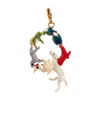 Marni Animal-circle Pendant In Yellow