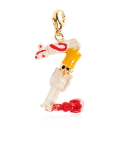 Marni Alphabet Pendant In Multi