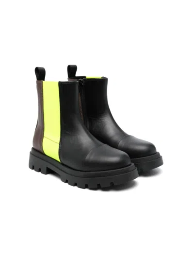 Marni Kids' Ambra Ankle Boots In Black