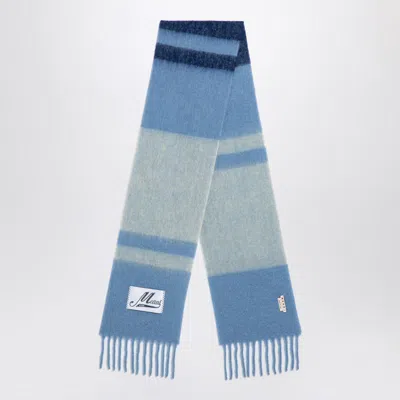 Marni And Scarf With Stripes In Blue