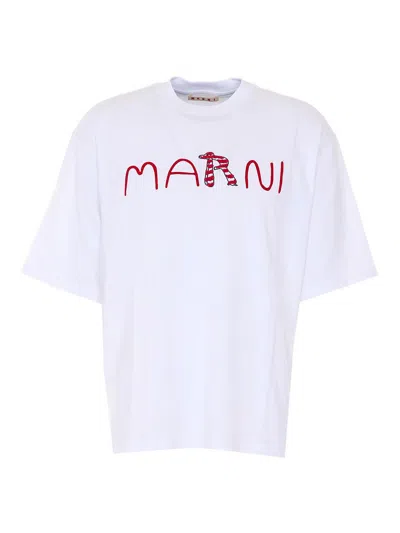 MARNI ANIMAL ALPHABET T-SHIRT