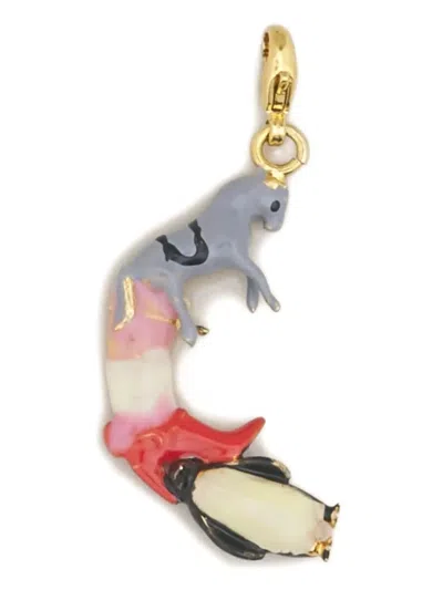 Marni Animal-motif Charm In Black