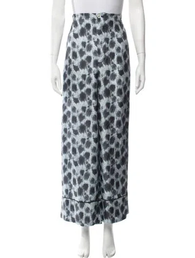 Pre-owned Marni Animal Print Lounge Set In Blue