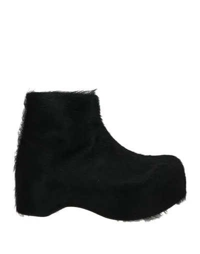 Marni Ankle Boots In Animal Print