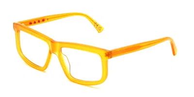 Marni Annapuma Circuit Optical Black Men's Glasses, Yellow, Size 62