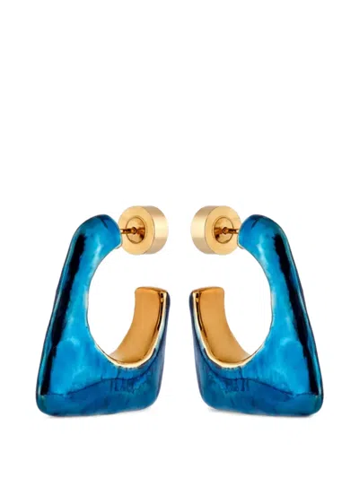 Marni Astral Earrings In Blue