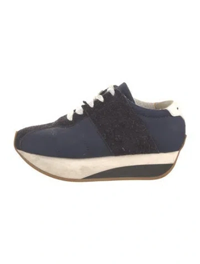 Pre-owned Marni Athletic Sneakers In Blue