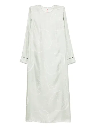 Marni Aurora Dress In Green