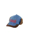 Marni Aviator Baseball Cap In Blue