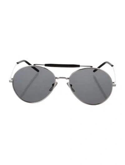 Pre-owned Marni Aviator Mirrored Sunglasses In Multi
