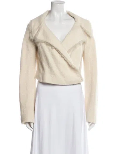 Pre-owned Marni Baby Alpaca Jacket In Neutrals