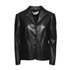 Marni Baby Jacket In Black Nappa With Embossed Application