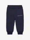 Marni Baby Logo Joggers In Blue