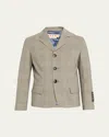 Marni Baby Simple Chest Jacket Opening With Three Buttons On The Front In Neutral