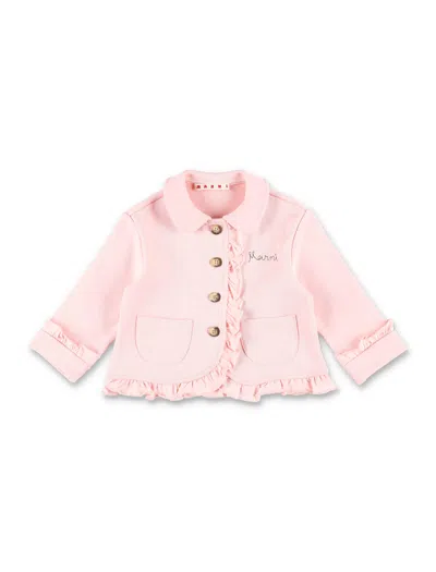 Marni Kids'  Babys Cotton Jacket In Pink