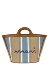 Marni Women Embroidered Canvas Tropicalia Bucket Bag