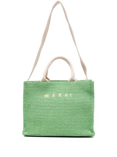Marni Bag  In Flames In Bianco