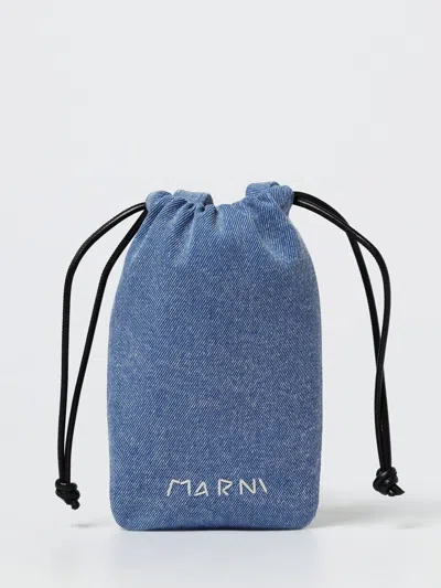 Marni Bag  Men Color Gnawed Blue