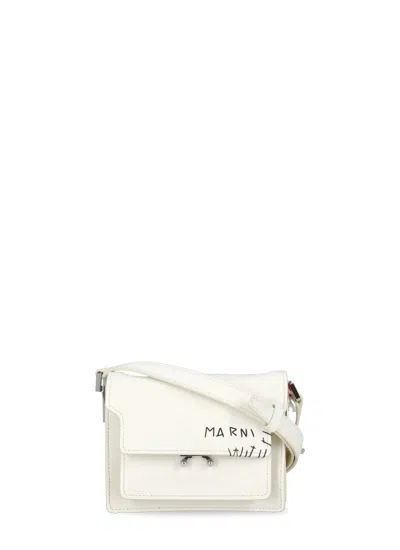 Marni Bag With Logo In Neutrals