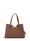 Marni Brown Trunkaroo Tote Bag In Brown
