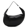 Marni Black Leather Hobo Dot Shoulder Bag