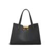 Marni Leather Trunkaroo Shoulder Bag In Black