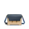 Marni Trunkaroo Shoulder Bag In Blue